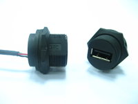 USB Power-/Datacable instrument panel-mounted socket