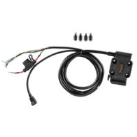 Power- / data cable with bare wires and mount (Garmin 500+550)