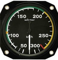 Airspeed Indicator 6 FMS 2 (0-300 km/h 80mm)