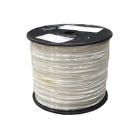 Aviation cable shielded AWG24 white (100m Roll)