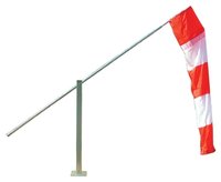 Tilt mast stand for windsocks