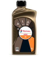 Total Oil aero 80 (unlegiert) - Karton 12x 1 Liter Flasche