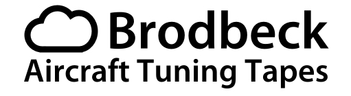 Brodbeck Aircraft Tuning Tapes - Brodbeck Flugzeugbänder